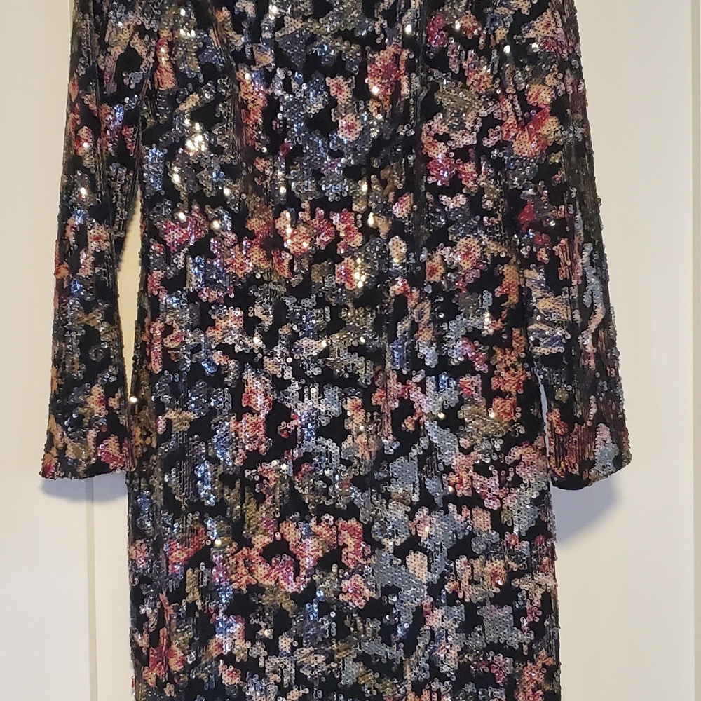 BADGLEY MISCHKA Sequin Multicolor Dress Size 10